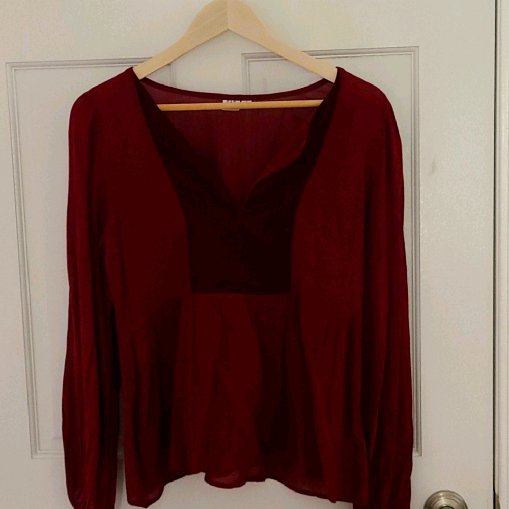 Gap Long Sleeve Blouse